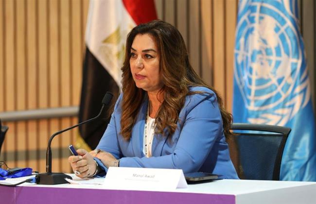 وزيرة التنمية المحلية تناقش عددًا من القضايا الحيوية الخاصة بالمناخ 