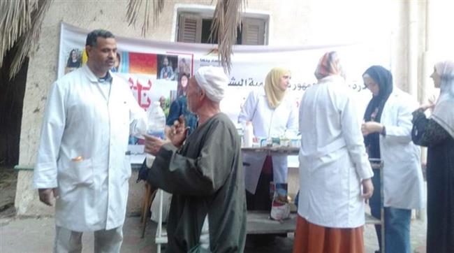 جامعة بنها تنظم قافلة بيطرية بالخصوص 
