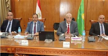   رئيس جامعة المنوفية يرأس لجنة تدويل الجامعة 