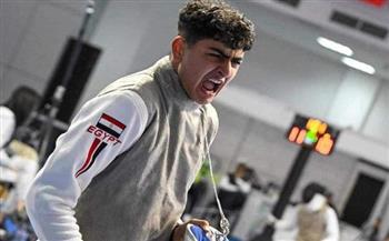   عبدالرحمن طلبة يفوز بذهبية كأس العالم لناشئي سلاح الشيش بكوبا