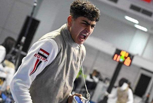 عبدالرحمن طلبة يفوز بذهبية كأس العالم لناشئي سلاح الشيش بكوبا