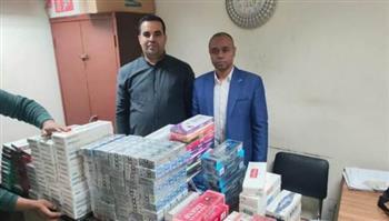مكافحة التهرب الجمركي بأسوان تحرر 18 محضرا لبضائع أجنبية غير خالصة الرسوم
