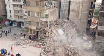 صرف تعويضات لأسر ضحايا حادث عقار العباسية المنهار