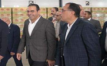   رئيس الوزراء يزور مصنعي شركة "بورسعيد للتنمية التجارية الحديثة ـ سودانكو"