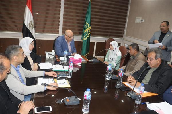 محافظ القليوبية يعقد اللقاء الجماهيري الأسبوعي بالديوان العام