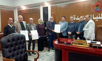   جهاز مدينة المنيا الجديدة يحصل على 3 شهادات أيزو  