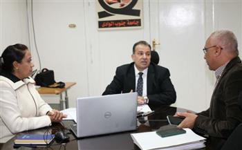   " عكاوي" يناقش معدلات الإنجاز بمشروعات البنية التحتية بجنوب الوادي