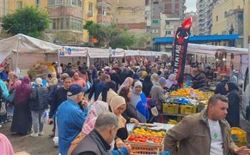   الإسكندرية: إقامة سوق اليوم الواحد بميدان المندرة للأسبوع الثاني