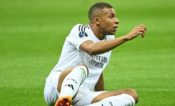 ريال مدريد يعلن إصابة كيليان مبابي في الفخذ اليسرى