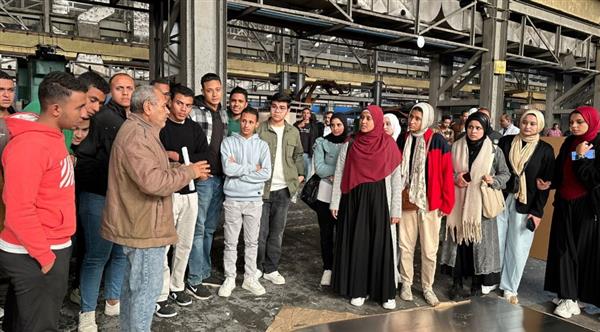 هندسة جنوب الوادي الأهلية تنظم زيارة ميدانية إلى شركة مصر للألومنيوم