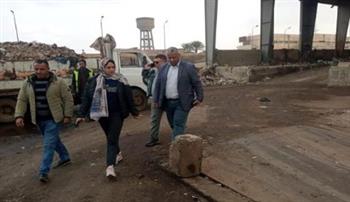   نائب محافظ القليوبية تقود حملة مكبرة لرفع الإشغالات بـ شبرا الخيمة
