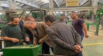   وزير قطاع الأعمال العام يتفقد مصانع شركة اليايات ومهمات وسائل النقل