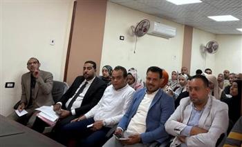   وكيل وزارة الصحة بقنا يعقد إجتماعاً موسعاً لمديري الإدارات الصحية