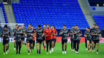 الأهلي ينهي مرانه الختامي لمباراة باتشوكا في كأس التحدي