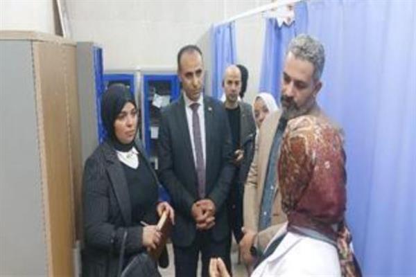 الصحة : فريق الحوكمة والمراجعة الداخلية يتفقد مستشفى الزقازيق العام