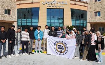 طلاب برنامج حاسبات جنوب الوادي في زيارة تفقدية لمستشفى شفاء الاورمان بالاقصر