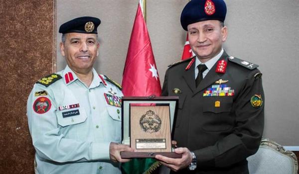 جهاز الرياضة للقوات المسلحة يستقبل وفد عسكرى أردنى