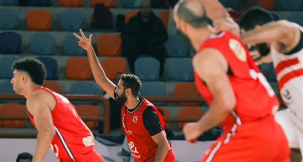 رجال سلة الأهلي يفوز على الزمالك في ذهاب نصف نهائي دوري السوبر