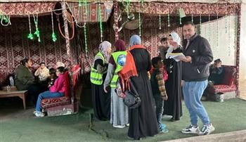 "مستقبل وطن" يواصل الجلسات العلاجية لذوي الاحتياجات الخاصة بالوراق