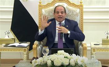   الرئيس السيسي : العلاقات مع الولايات المتحدة استراتيجية.. والإدارة الجديدة تقدر جهود مصر