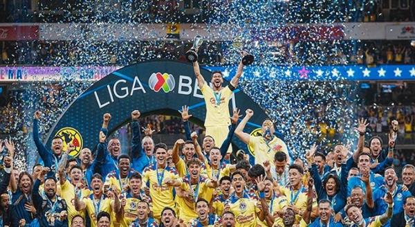 كلوب أمريكا بطلا لـ الدوري المكسيكي للمرة الثالثة على التوالي