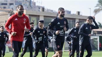   الأهلي يستأنف تدريباته استعدادا لمباراة شباب بلوزداد في دوري الأبطال