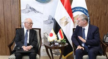   وزير البترول وسفير اليابان بالقاهرة يبحثان سبل التعاون بينهما