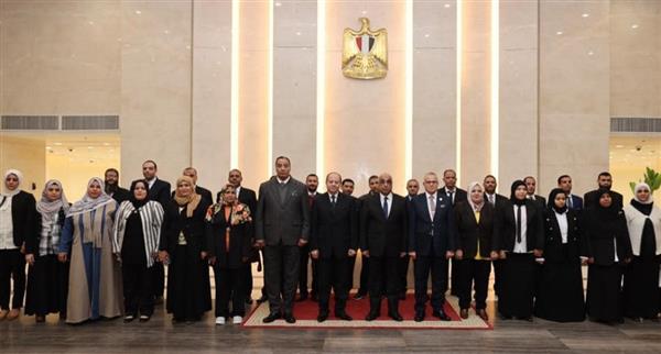 وزير العدل يشهد أداء اليمين القانونية للأعضاء الجدد بـ الشهر العقاري