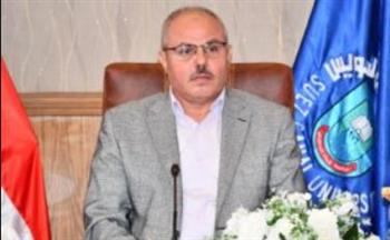   "شئون التعليم بجامعة قناة السويس يناقش استعدادات لامتحانات الفصل الدراسي الأول