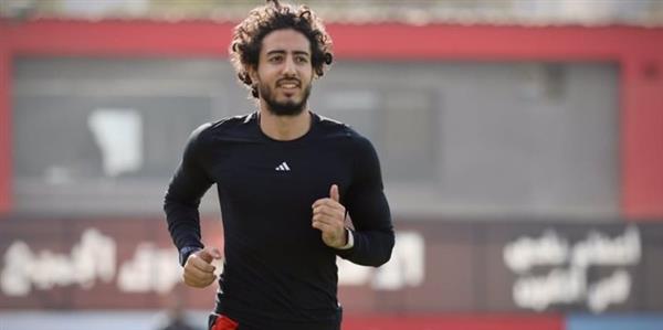 محمد هاني يبدأ التدريبات بالكرة خلال أيام