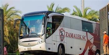   حافلة الزمالك تصل ستاد القاهرة استعدادا لمواجهة سيراميكا