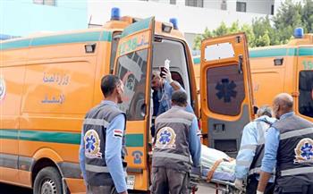   إصابة شخص صدمته سيارة أثناء عبوره للطريق فى البدرشين