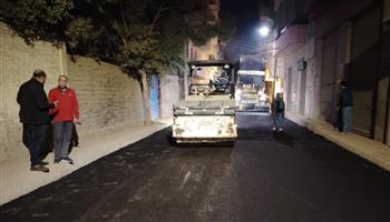   محافظ الغربية يتابع رصف طريق مستشفى محلة مرحوم
