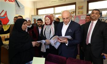   محافظ بني سويف يتفقد انتظام العملية التعليمية 