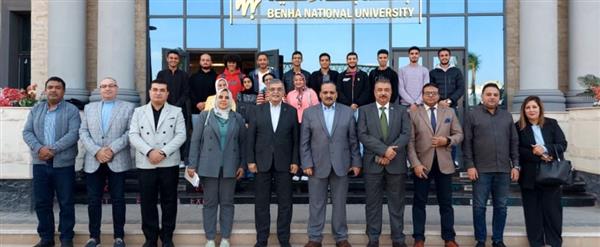 رئيس جامعة بنها الأهلية يترأس اجتماع اتحاد الطلاب