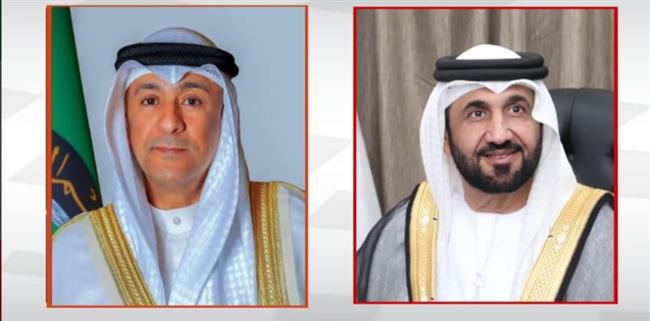 اليماحى يهنئ "البديوي" بالتجديد له أمين عام لمجلس التعاون لدول الخليج العربية