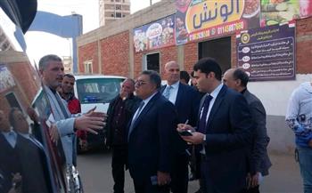   محافظ الدقهلية يتفقد شوارع مدينة دكرنس