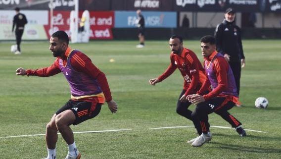 غدا.. مران الأهلي مفتوح لمدة 15 دقيقة أمام وسائل الإعلام