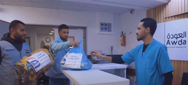 بالفيديو .. المساعدات المصرية تصل مستشفى العودة بـ غزة وسط إشادة فلسطينية واسعة