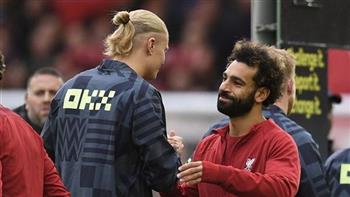   منافسة بين صلاح وهالاند في جدول ترتيب هدافي الدوري الإنجليزي