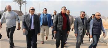   محافظ الجيزة يعاين نسب التنفيذ بأعمال رفع كفاءة ورصف طريق اسكندرية الصحراوي