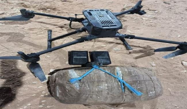 الجيش الأردني يحبط محاولة تهريب مواد مخدرة بواسطة طائرة مسيرة
