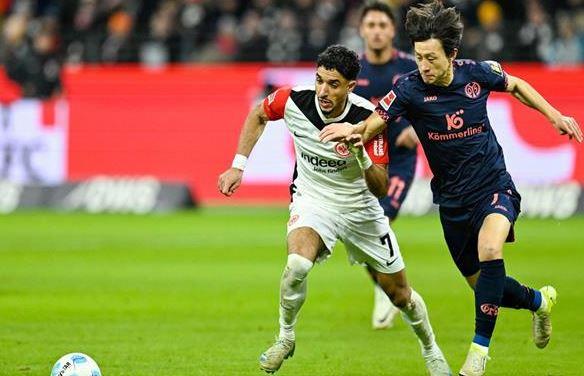 الدوري الألماني .. آينتراخت فرانكفورت يخسر أمام ماينز