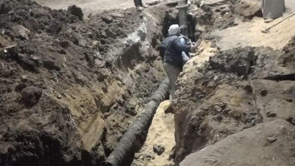 في وقت قياسي.. انتهاء أعمال إنشاء عداية مياه على طريق الأقصر - أسوان
