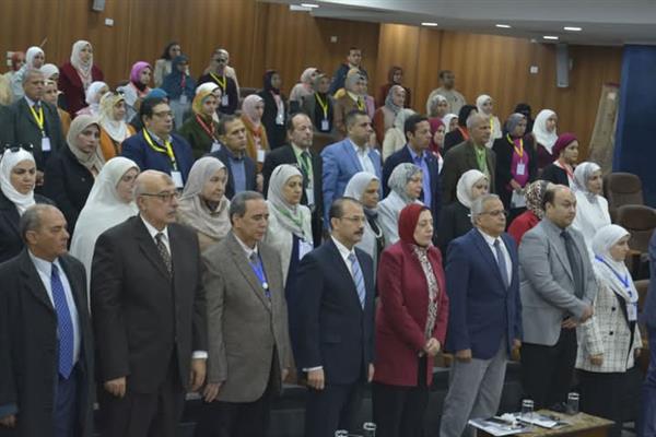 افتتاح مؤتمر " العلوم التطبيقية لتحديات المستقبل والتنمية المستدامة" بجامعة بنها