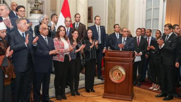 وزيرة التنمية المحلية تشهد احتفالية "الخارجية" بـ اليوم العالمي لحقوق الإنسان