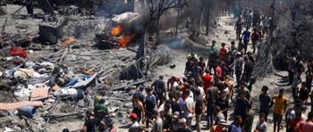 إعلام فلسطيني: 11 شهيدا بمجزرة للاحتلال في منطقة مواصي خان يونس بـ غزة