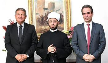   رئيس الأعلى للإعلام يستقبل وزير الأوقاف بحضور رئيس الوطنية للإعلام