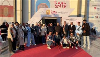   وفد جامعة أسيوط يزور معرض تراثنا للحرف اليدوية والتراثية في نسخته السادسة 