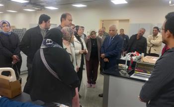   "المنشاوي" يتابع تجهيز معمل المهارات بجامعة أسيوط الأهلية لخدمة كليات القطاع الطبي